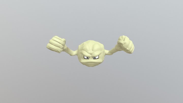 イシツブテ 3D Model