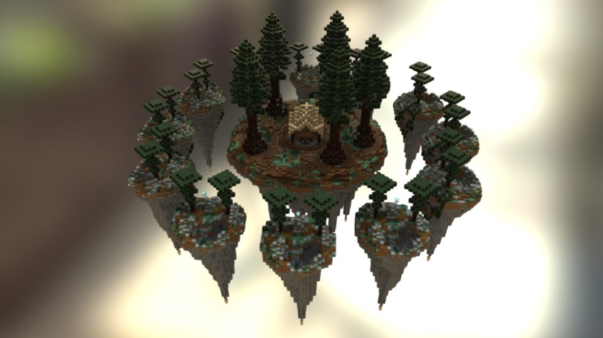 Taiga | SkyWars Map - 3D model by JeremiOnce (@demonbamboe) [a00143d ...