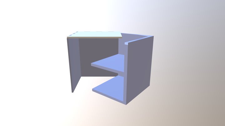 Mesa Auxiliar 3D Model