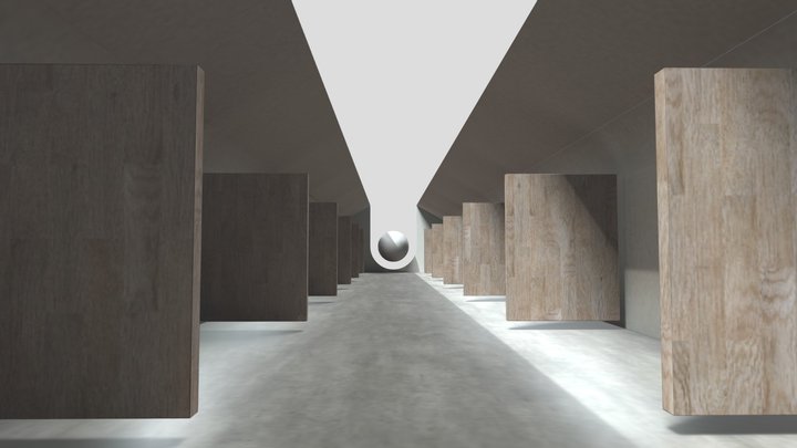 Linear Latitude 3D Model