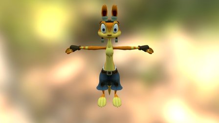 [Ripped Asset] Daxter Pants 3D Model