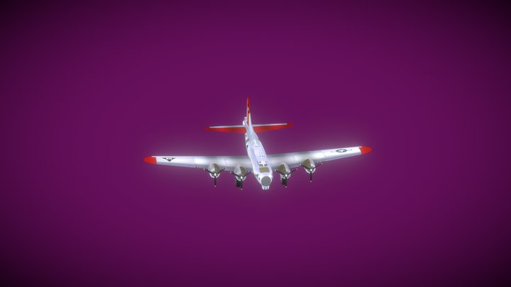 B-17 flying-fortress 3D Model