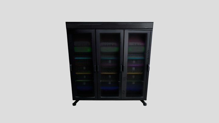 Server Rack 3D Model