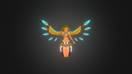 Wadjet F 3D Model