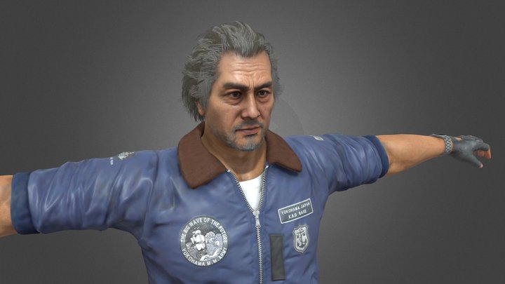 Like A Dragon Infinite Wealth - Adachi – Gratis 3D-model STL
