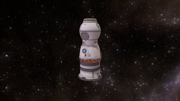 HGR Soyjuice setup 3D Model