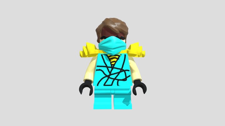 Lego ninja mustafa kemal 3rd season 3D Model