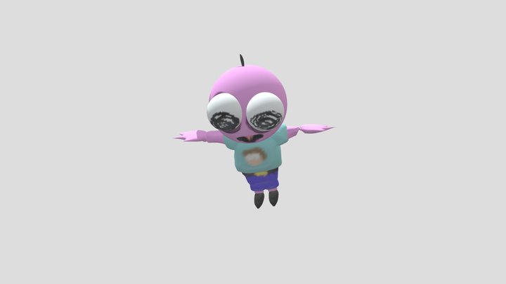 (Smiling Friends) Pim Depressed 3D Model