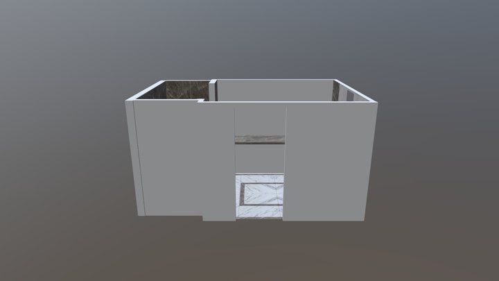 Bathroom Not Bookmatch N2B 3D Model
