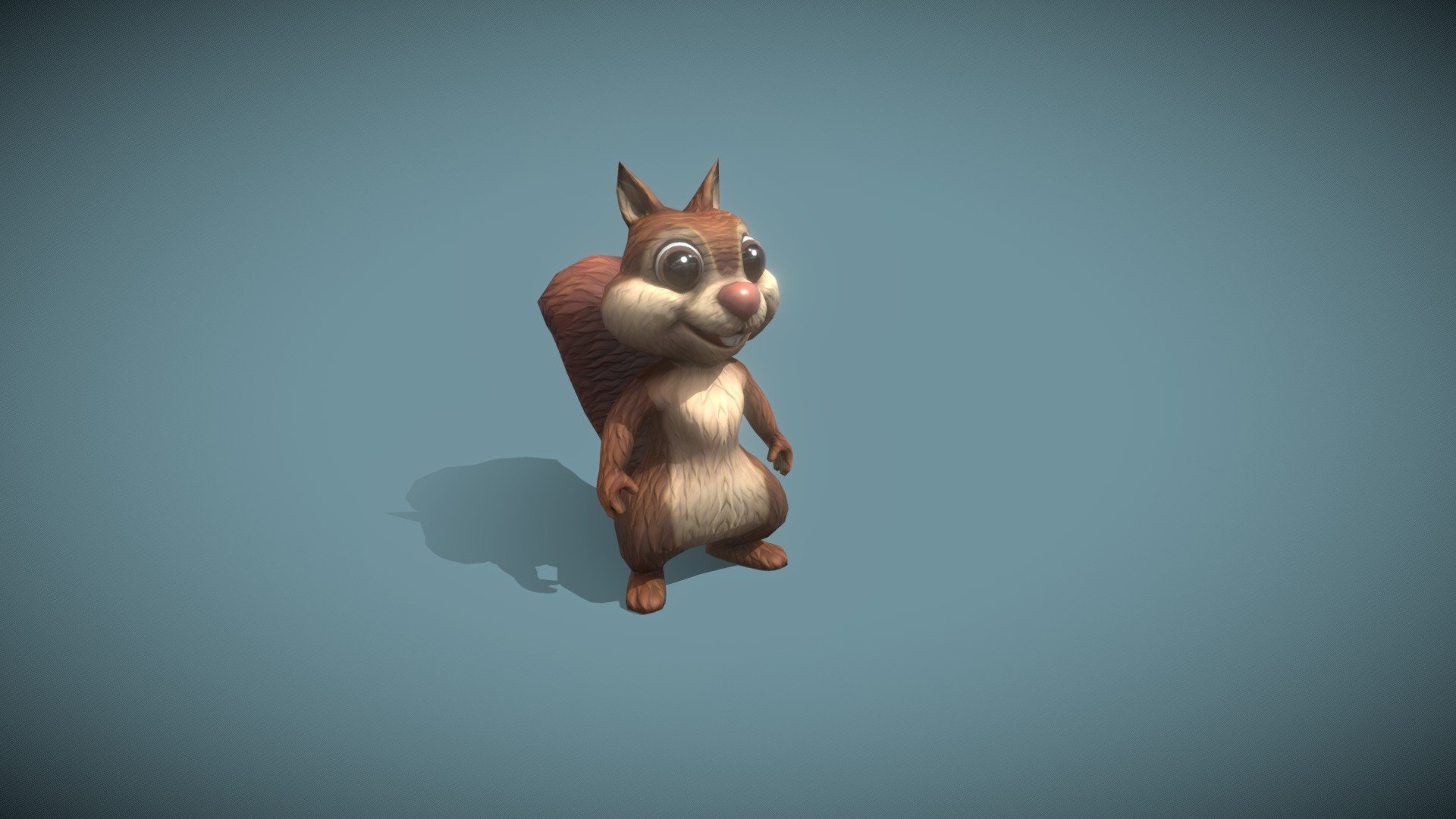 Cartoon Squirrel Animated 3D Model - Buy Royalty Free 3D model by 3DDisco  (@3DDisco) [a009f88]