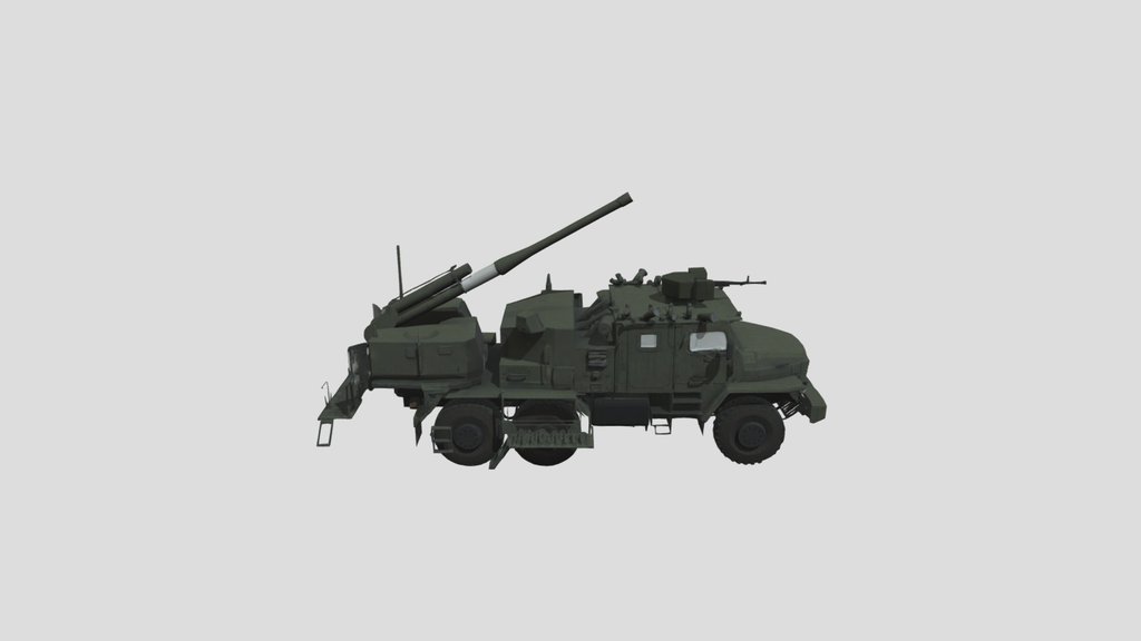 2S40 Floks 120mm SP Mortar,