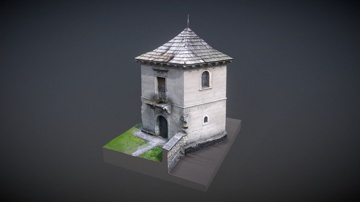 Baszta ogrodowa w Pińczowie 3D Model