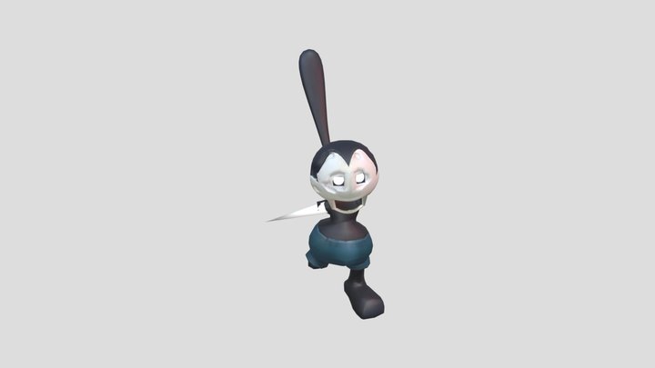 Rotten Oswald 3D Model