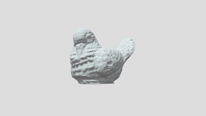 objeto paloma 3D Model