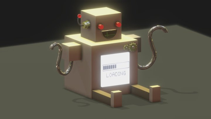 Baby-Bot 3D Model