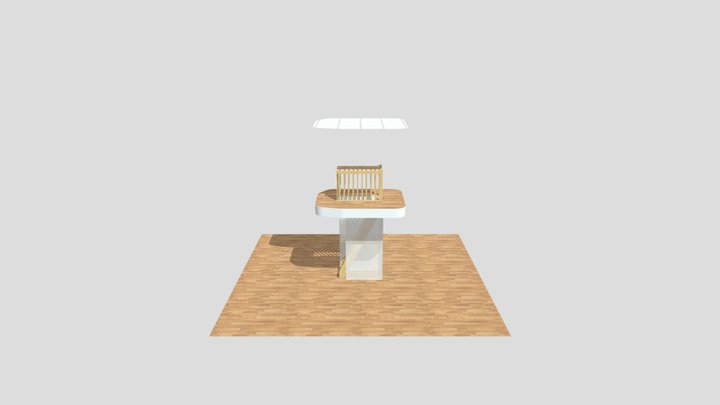 Slidre Bygg 3D Model