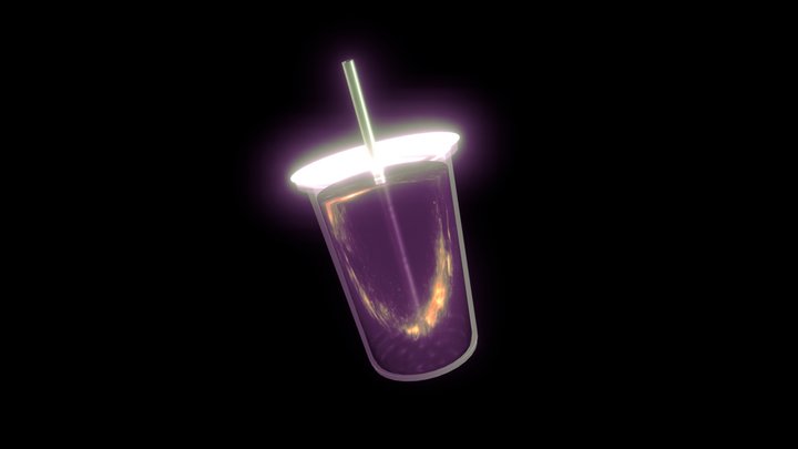 Bubble Tea 3D Model