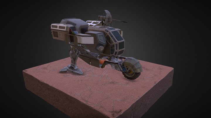 Desert walker 3D Model