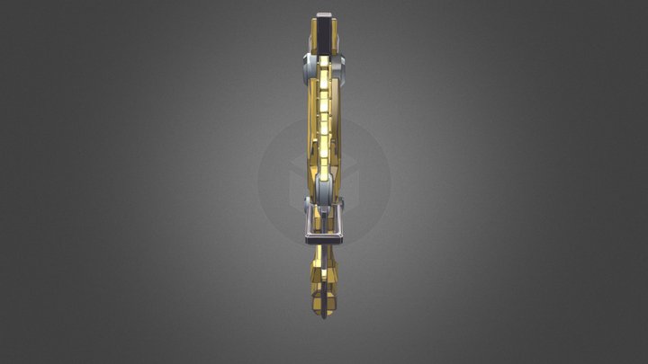 Stylized Weapon 3D Model