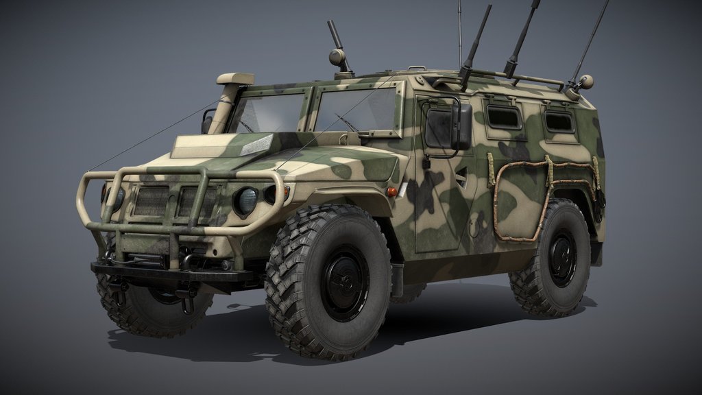 Tiger Russian Military Vehicle