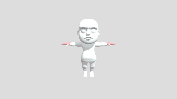 skiny boy 3D Model