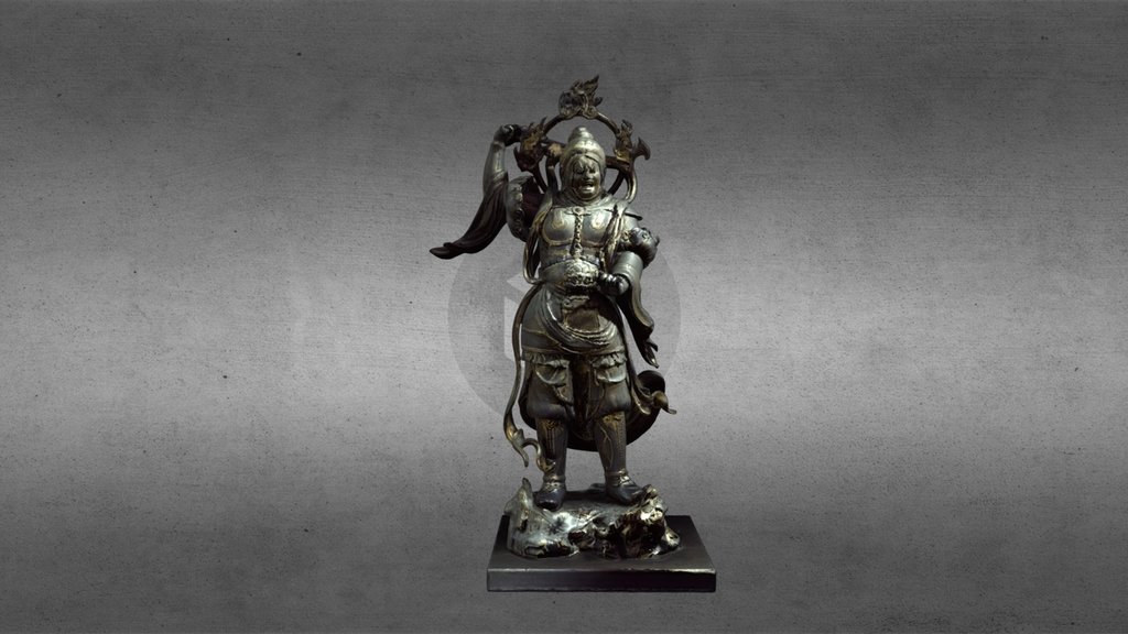 京都三十三間堂二十八中-No.21金色孔雀王