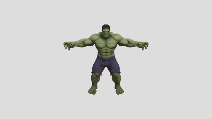 Hulk 3D Model