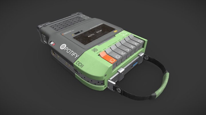 Sheng Lam's Potify 3D interpretation 3D Model