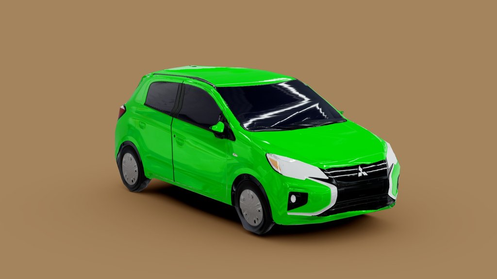 2023 Mitsubishi low poly