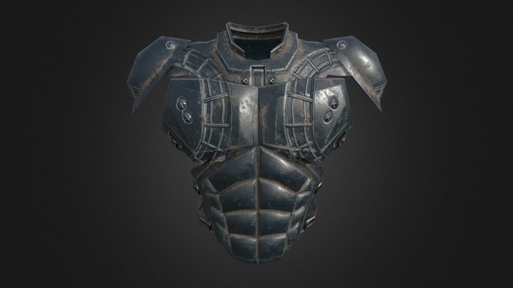 Plastic Armor 3D Model