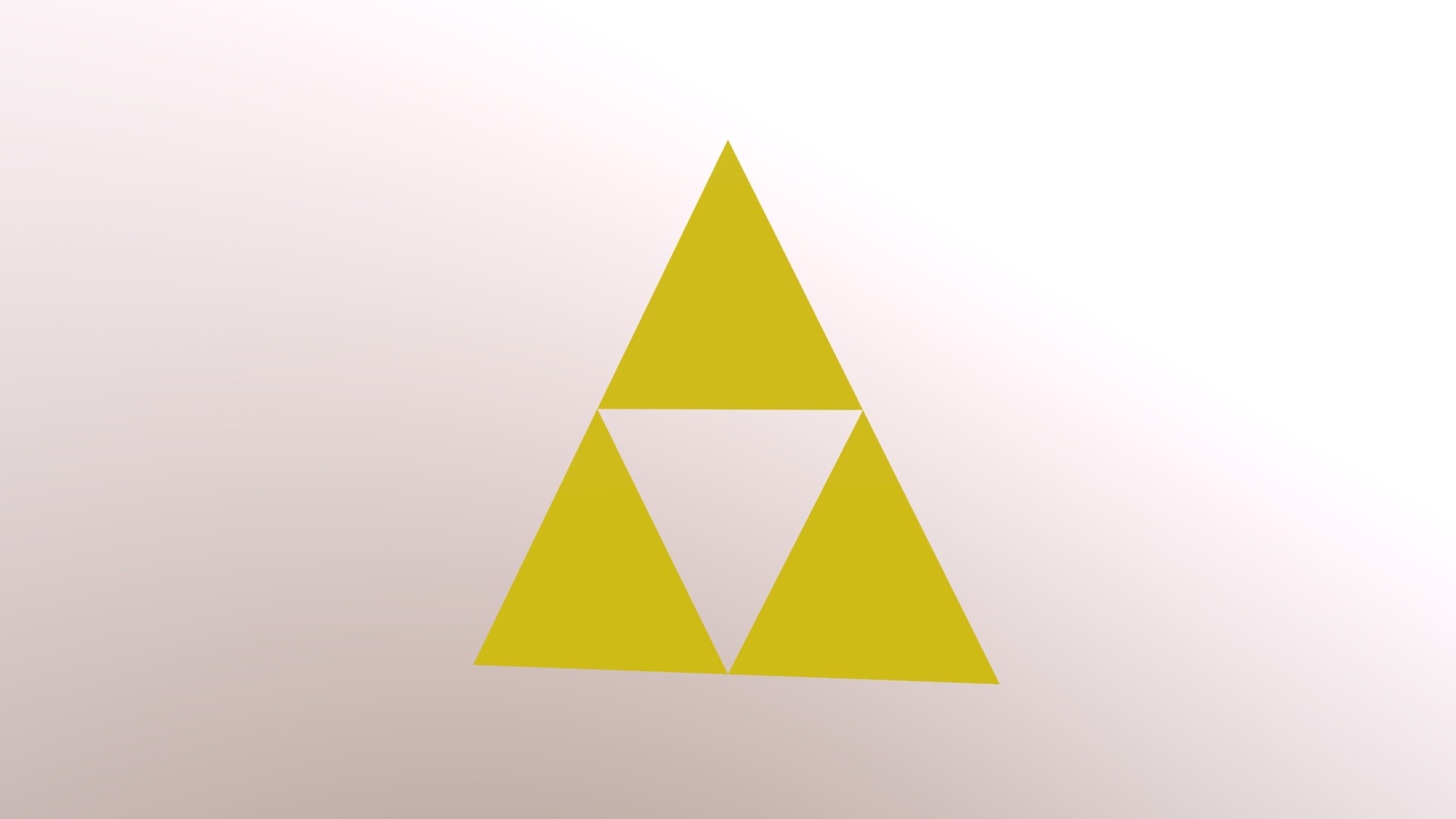 The Triforce - 3D model by miller6780 [a011df9] - Sketchfab