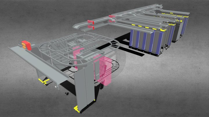 Server-rack 3D models - Sketchfab