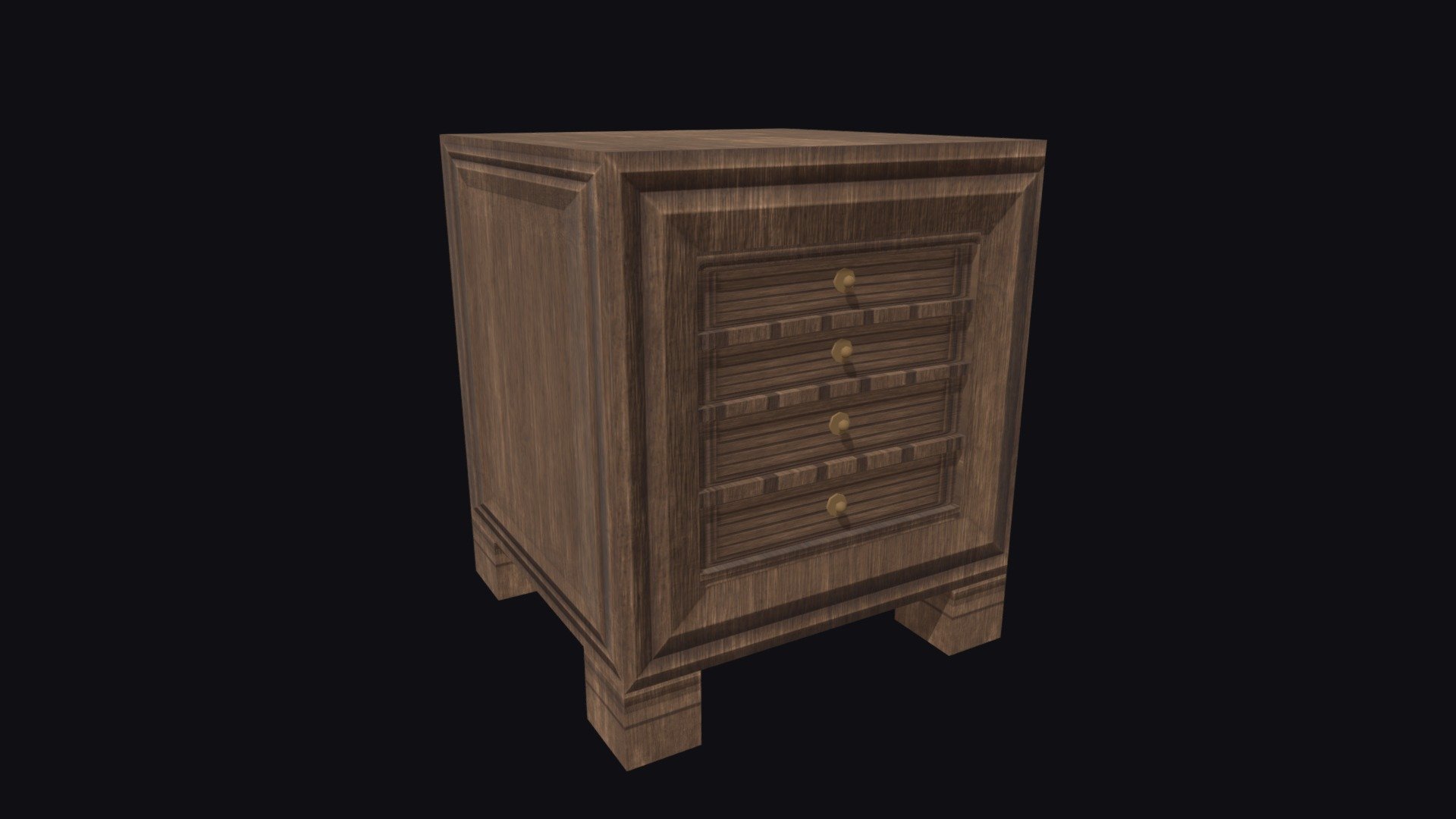 Nightstand - Download Free 3D model by Meilov (@meilov3D) [a012d94 ...