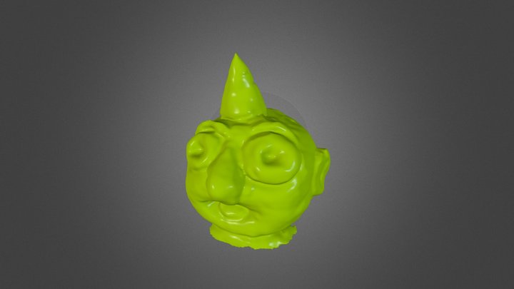 Gnome Head 3D Model