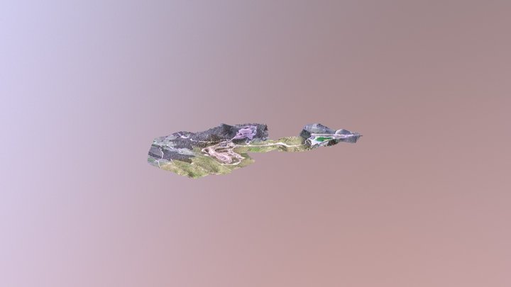 Kiziltepe Mine Site 3D Model