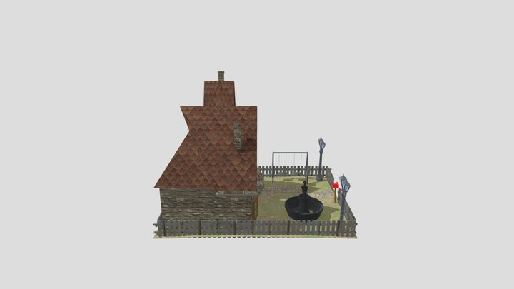 Jomi_13196_MyCartoonHouse 3D Model