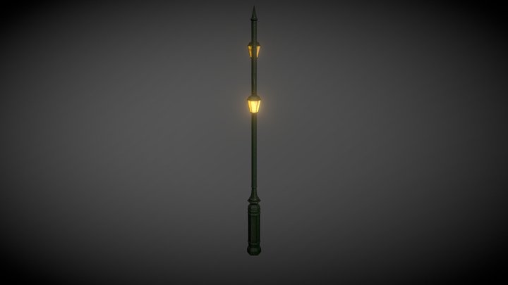 Post 3D Model