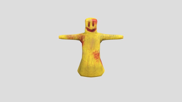 New Party Goer entity fixed 3D Model
