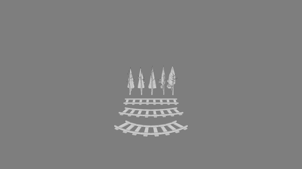 Train Scene Parts