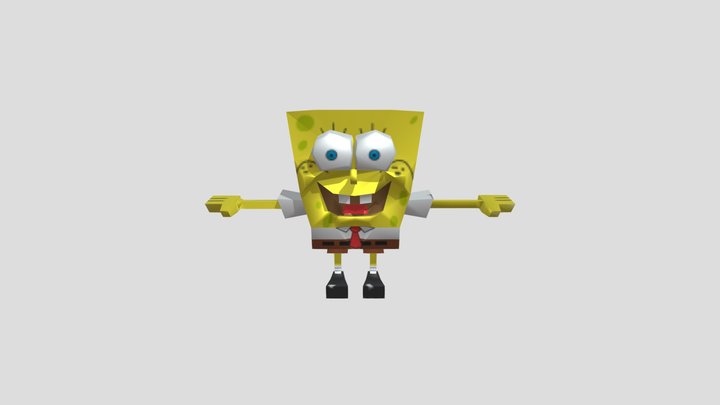 SpongeBob: 3D Obstacle Odyssey: Spongebob 3D Model