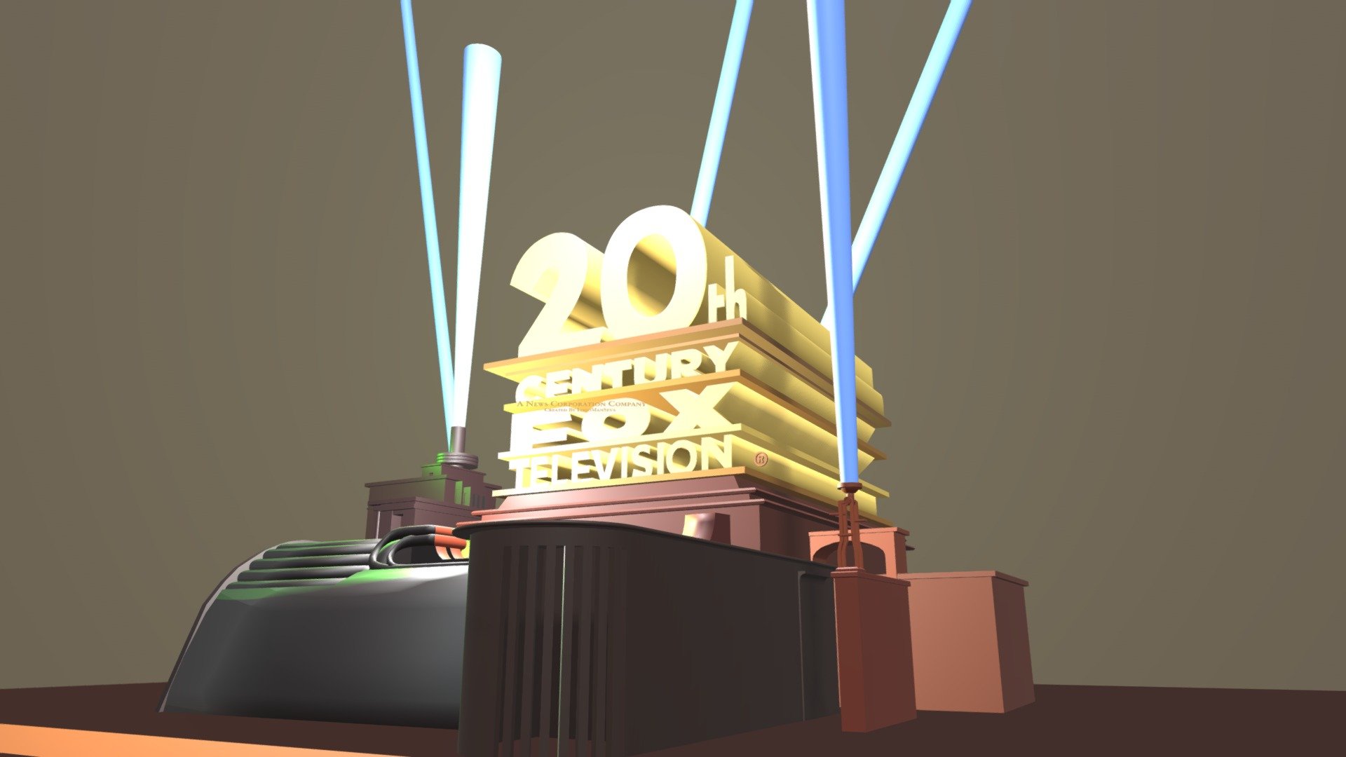 20th Century Fox Television logo 2007 remake v5 - Download Free 3D ...