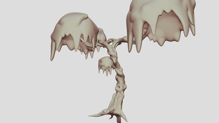 Blender Project - Trees For Sage 3D Model
