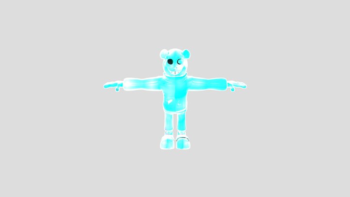 Triflethumb cutscene blue shiny 3D Model
