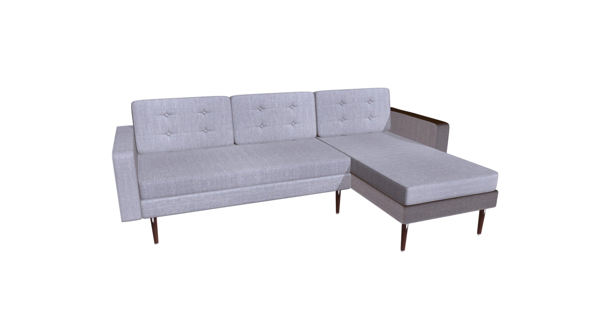 Puget Sectional Gray - 100579