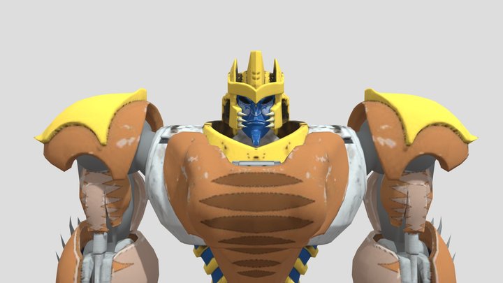 Forged to Fight Dinobot BW