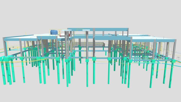 BIM Construction View 3D Model