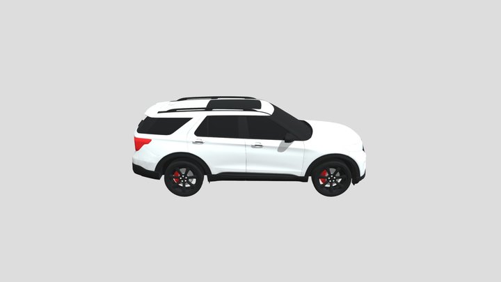 Ford Explorer 3D Model