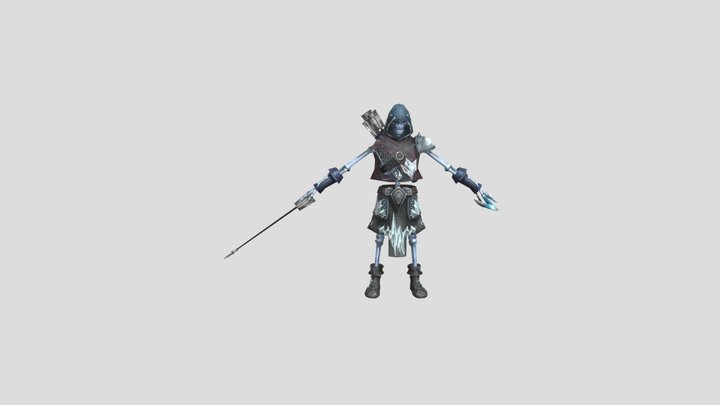 Monster_ Skeleton_ Archer_ Vari04 King's raid