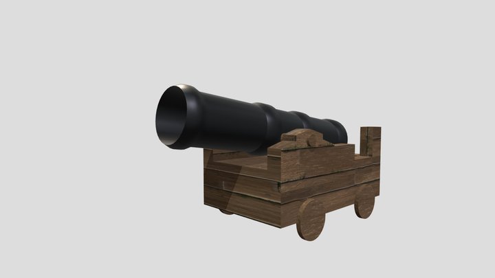 Cannon 3D Model