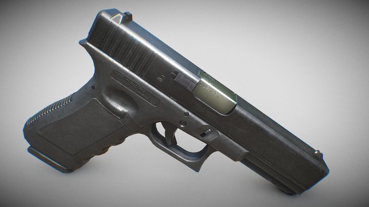 Pistol17 Gen3 3D Model
